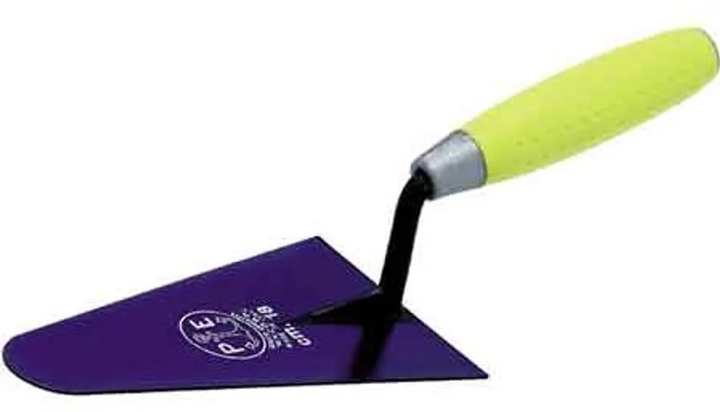 Truelle à bord arrondis et étroite Sintesi 942 Pavan 16 cm en acier