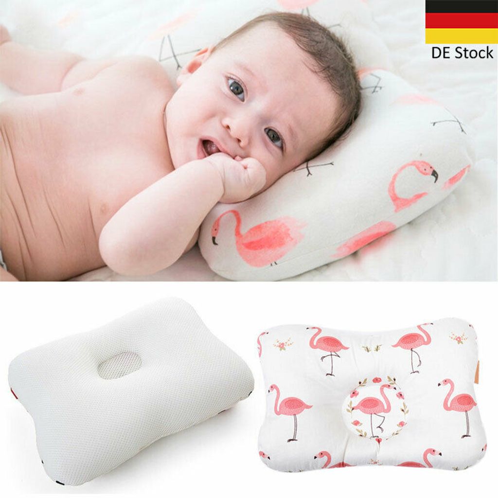 Babykopfkissen Babykissen Neugeborene Kind 3D Kissen Pad Anti Kopfverformung 