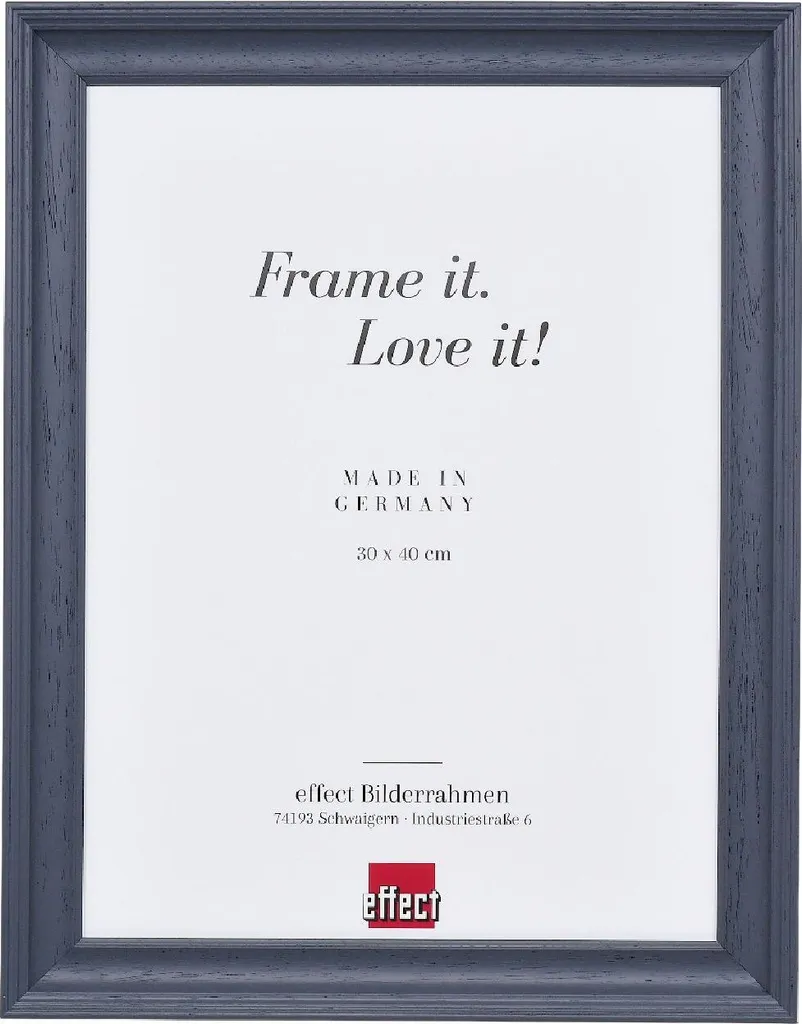 Cornice 15x20 Legno Grigio Effect Profil 2420 | Vetro 2mm e Qualità