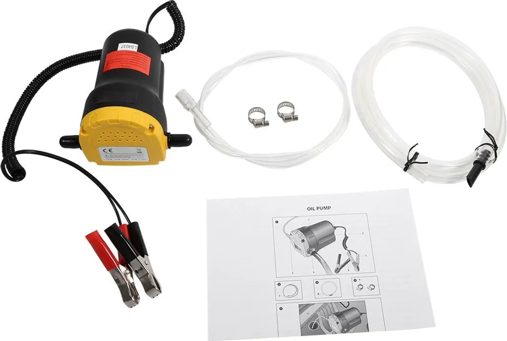 Extracteur d'huile électrique 12V pour vidange rapide voiture et van