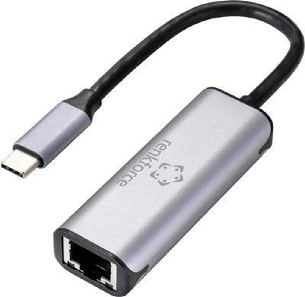 Adattatore USB-C RJ45 Renkforce RF-4599070 | Gigabit LAN 1000Mbps