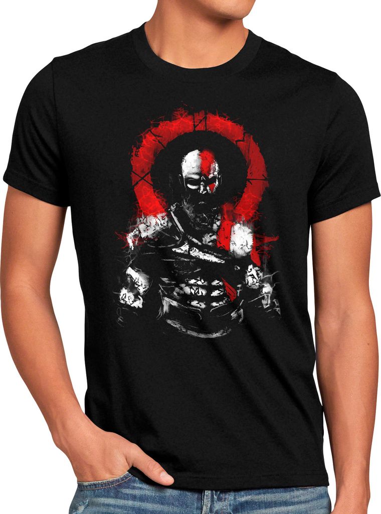 style3 Ultimate Kratos Herren T-Shirt action adventure kratos sparta