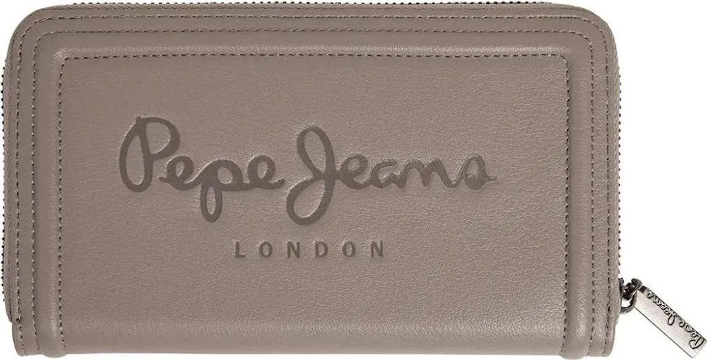 Petit Portefeuille Beige Pepe Jeans Code pour Femme en Taille Unique