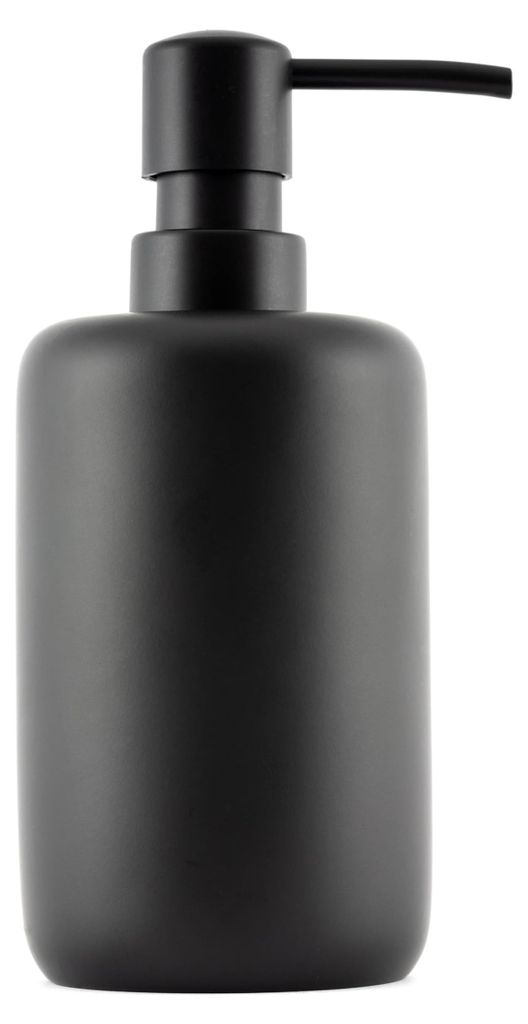 Seifenspender 300 ml - Matt Schwarz - Retro-Design-Pumpspender für Geschirrspülmittel - Hochwertiger Pumpenkopf aus Kunststoff - Für Bad und Kü...
