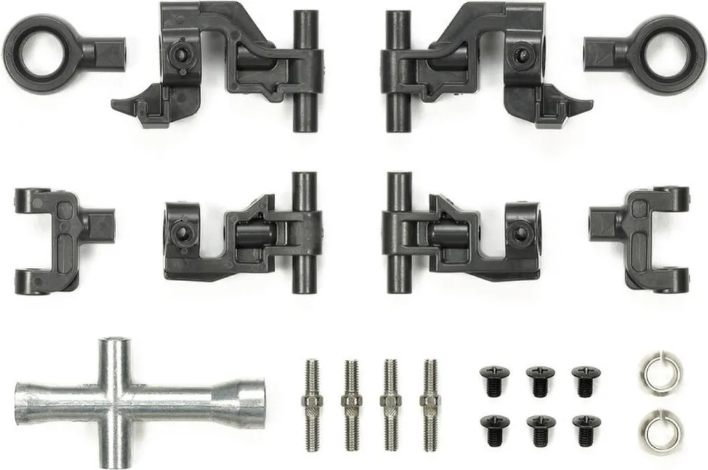 Corrigez le carrossage de votre Tamiya TT-02 avec ce kit bras réglables