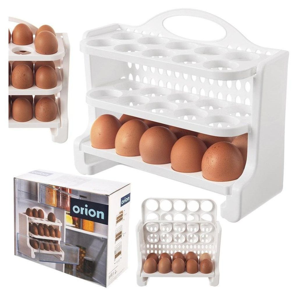 Eierbehälter für den Kühlschrank, Organizer für 30 Eier Produktbild 