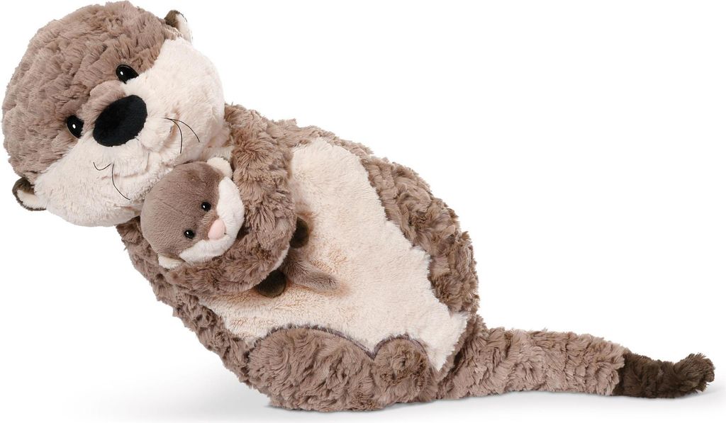 Nici 49169 polštářek vydra Oda & Odalina 40x20cm figurální Obrázek produktu 
