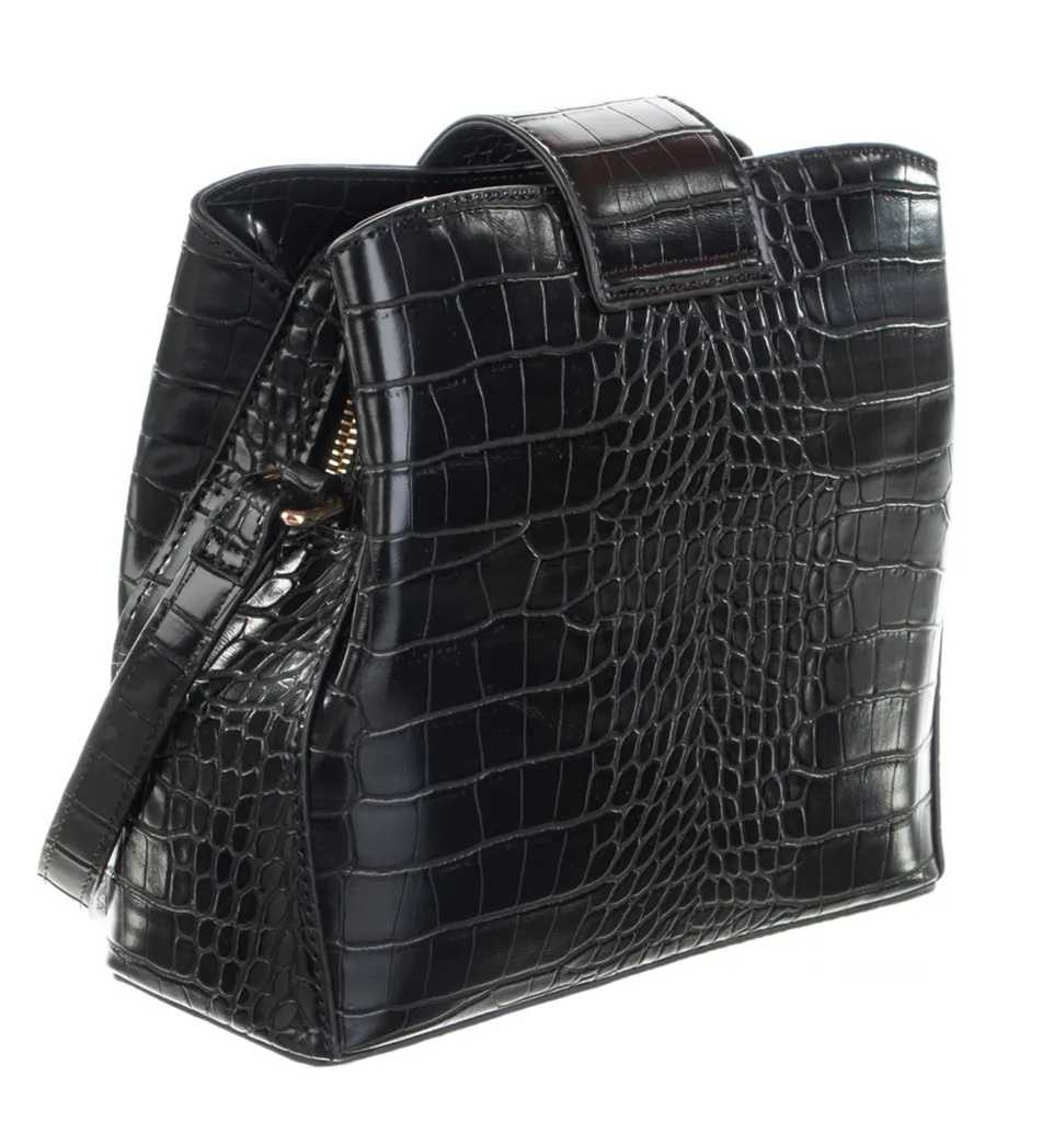 Borsa Crossover Bodenschatz Nero - Tracolla Donna Elegante Black - 3