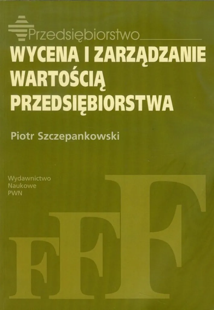 Gestion de valeur d'entreprise par Piotr Szczepankowski en polonais