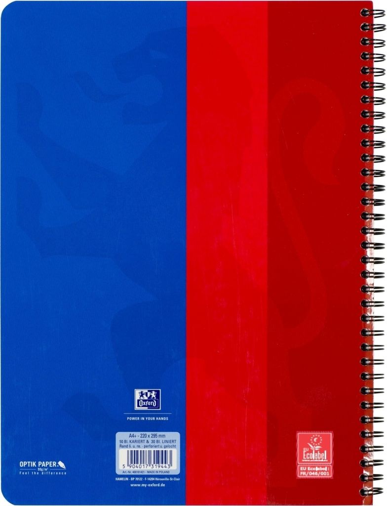 Collegeblock Schule Duo Klassik A4+ Lineatur 28/27 50/30 Produktbild 