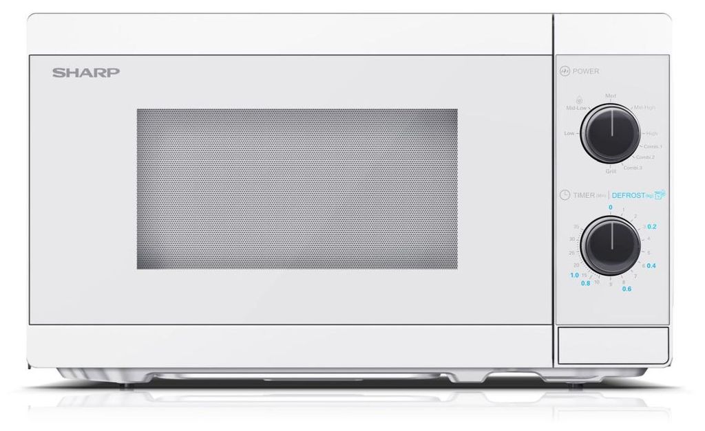 Sharp YC-MG01E-C, Blat, Mikrofalówka grill, 20 l, 800 W, Zdjęcie produktu 