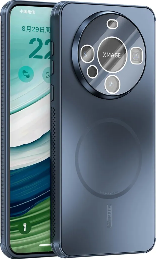 Compatibile con Huawei Mate 60 Cover in Silicone Liquido