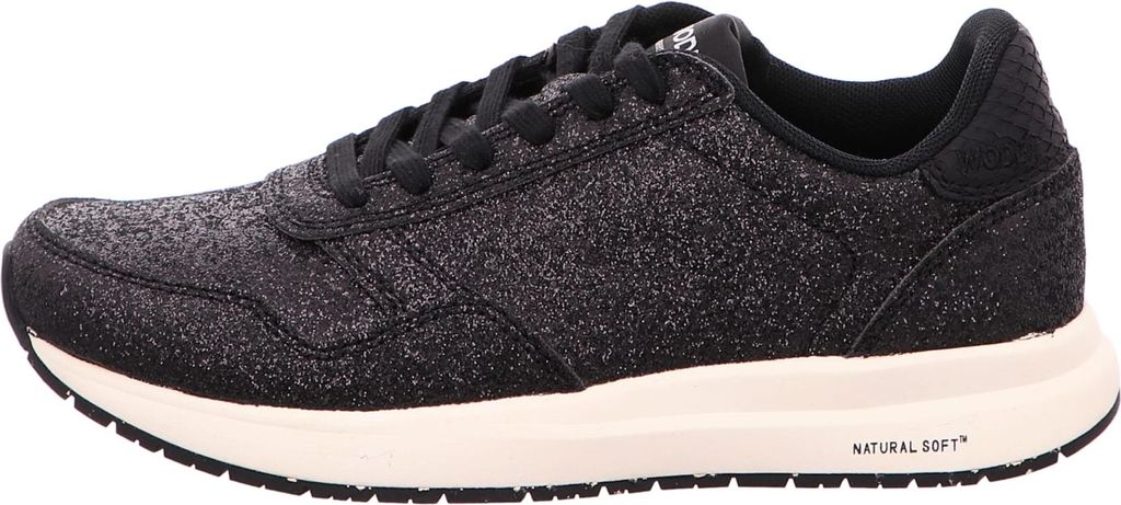 Woden Sportliche Schnürschuhe Damen 32303934323332 Schwarz 41 EU