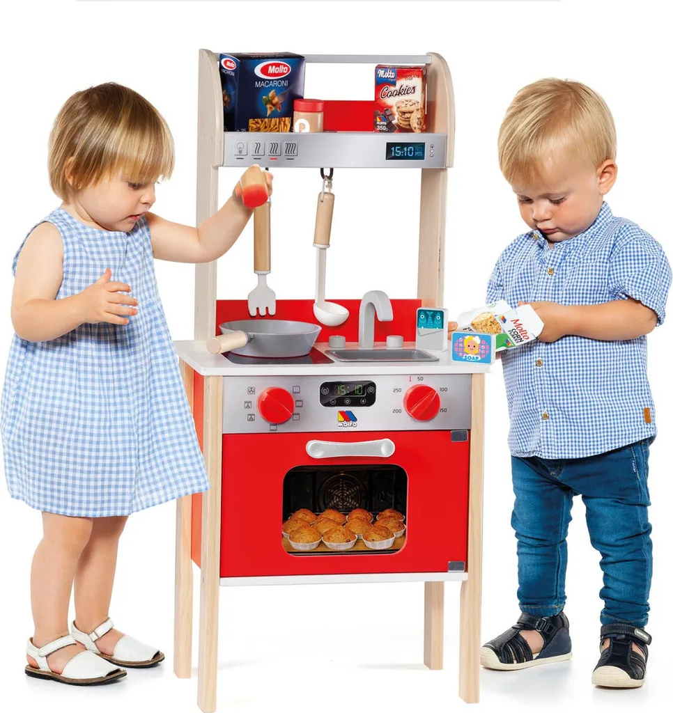 Cuisine bois Moltó 21293 : un jouet solide qui dure pour vos enfants