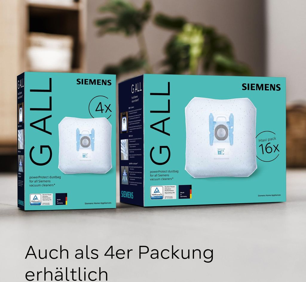 Siemens PowerProtect VZ16GALL - Worek - do odkurzacza Zdjęcie produktu 17