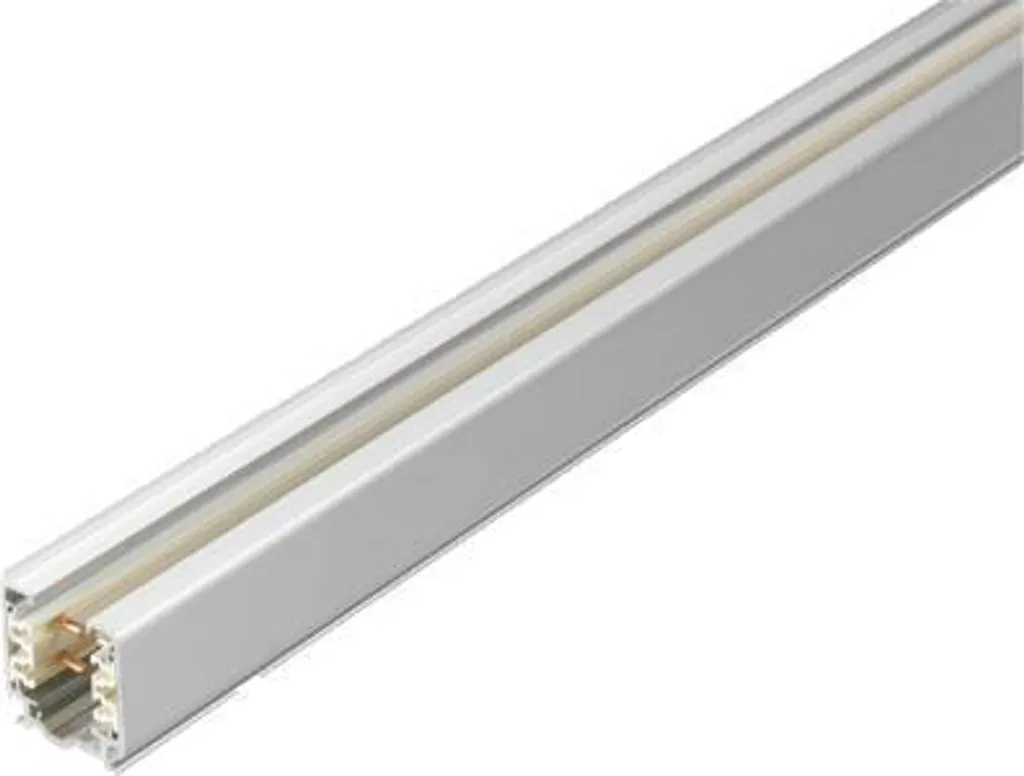 Chemin Lumineux Triphasé 2000mm Blanc XTS 4200-3 pour Éclairage Rail