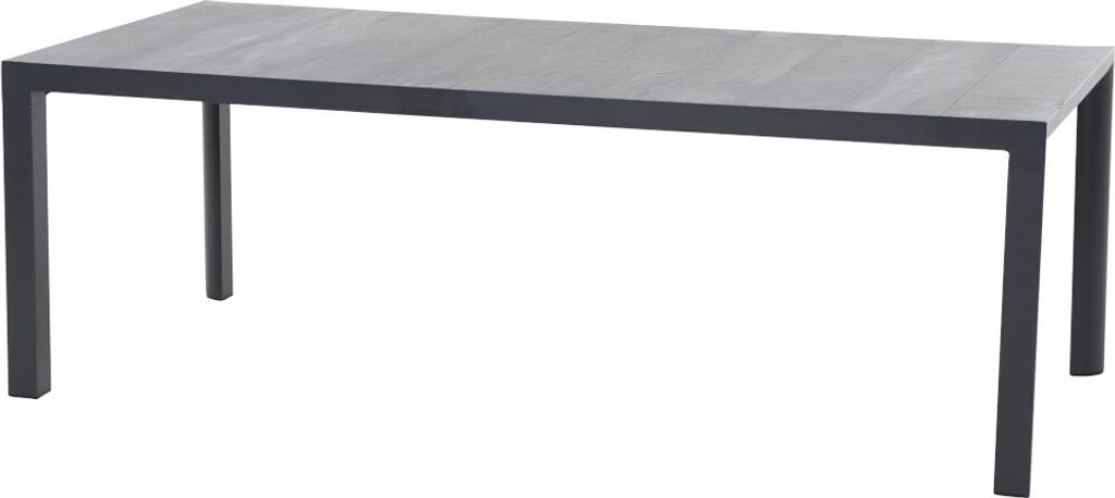 Siena Garden Silva Gartentisch Aluminium/Keramik Anthrazit Produktbild 