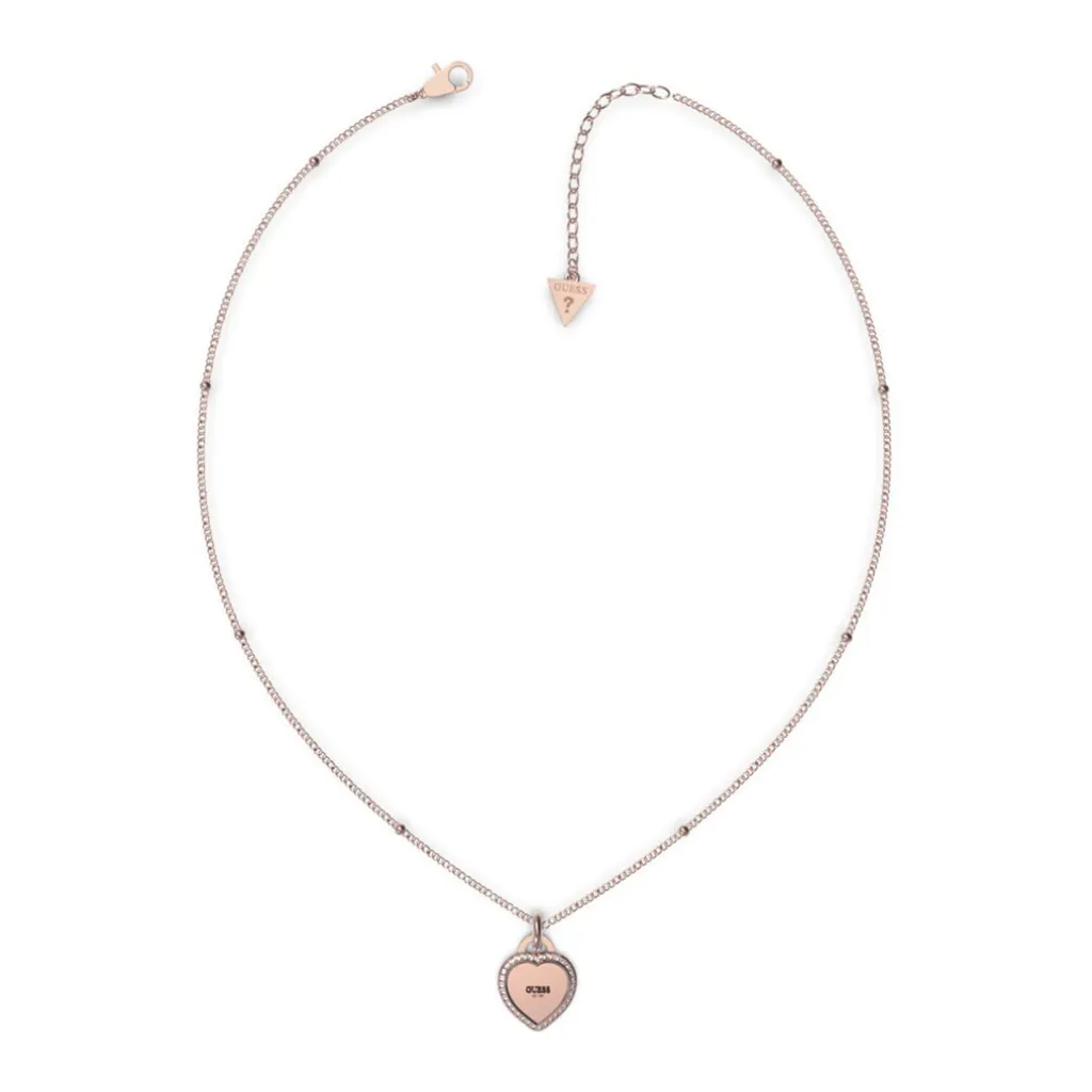 Collier Guess Femme pour Soirée et Mariage Modèle Argenté JUBN01420JWRGTU