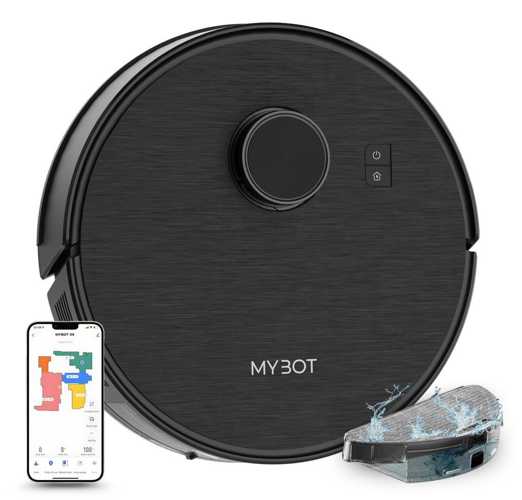 MYBOT X9 – Saugroboter mit Wischfunktion – 6500 Pa Produktbild 