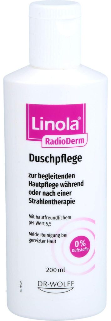 LINOLA RadioDerm Doucheverzorging 200ml, PZN 19264954 Productafbeelding 