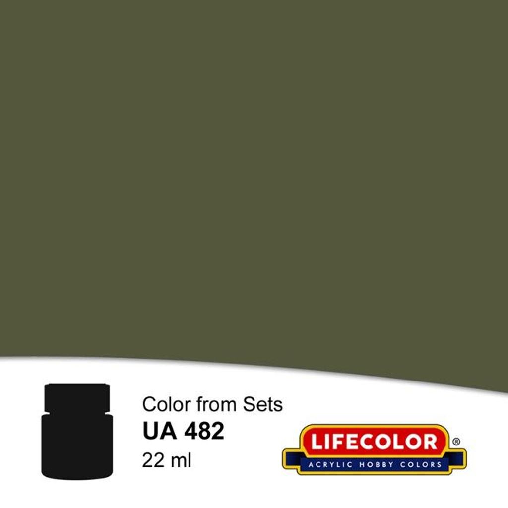 Lifecolor NUA482 - Og107 Dark 22 ml - Neu
