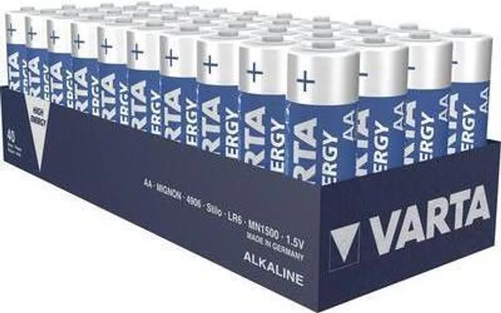 Piles AA Varta Longlife Power 4906 : Performance et Longévité (Lot de 40)