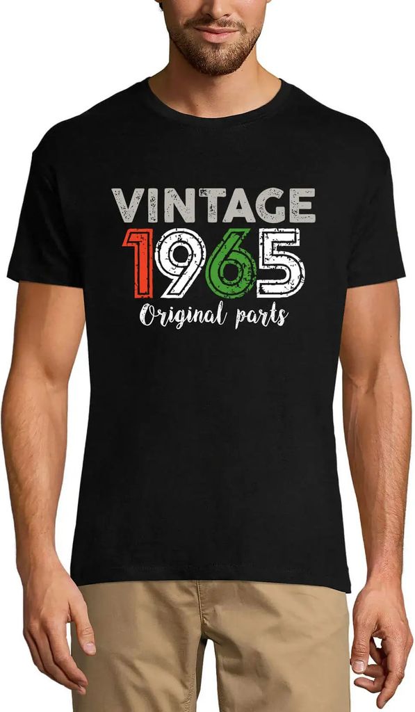 Herren Grafik T-Shirt Originalteile 1965 – Original Parts 1965 – Geschenk 59. Geburtstag Jahrestag 59 Jahre Jubiläum 59 Jährige Mann Jahrgang...