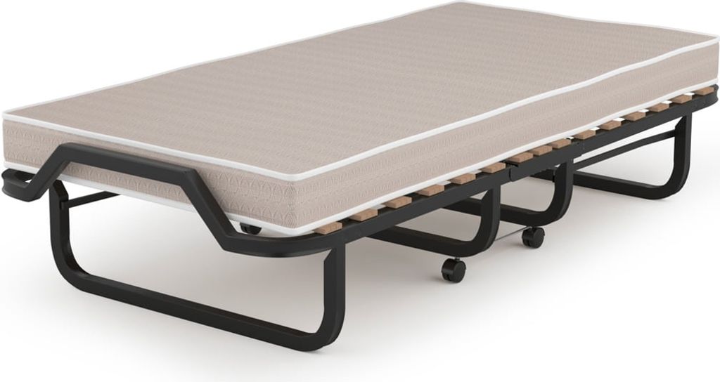 COSTWAY Letto per ospiti 80x200cm con materasso portata Immagine del prodotto 