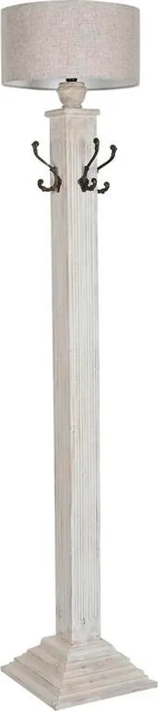 Lampe de sol Home ESPRIT Blanc 220V 42x42x200 cm - Design Scandinave Chic