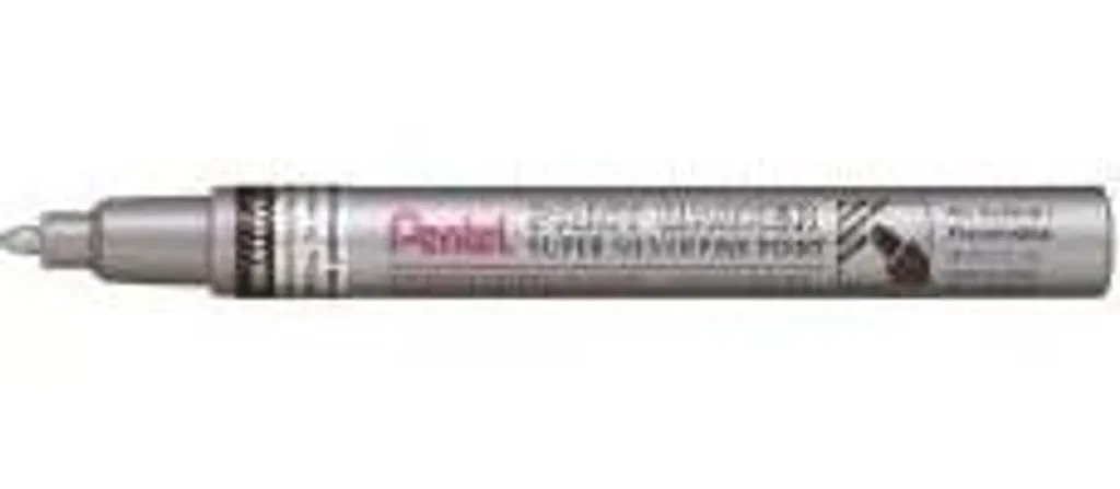 Marqueur Argent Permanent Pentel MSP10-Z à Encre Opaque - Pack de 12 - 3