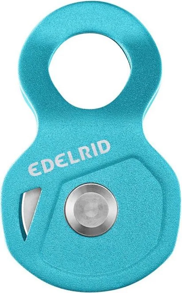 Poulie EDELRID FLUX Menthe Glaciale - Poulie de Renvoi Compacte 20kN