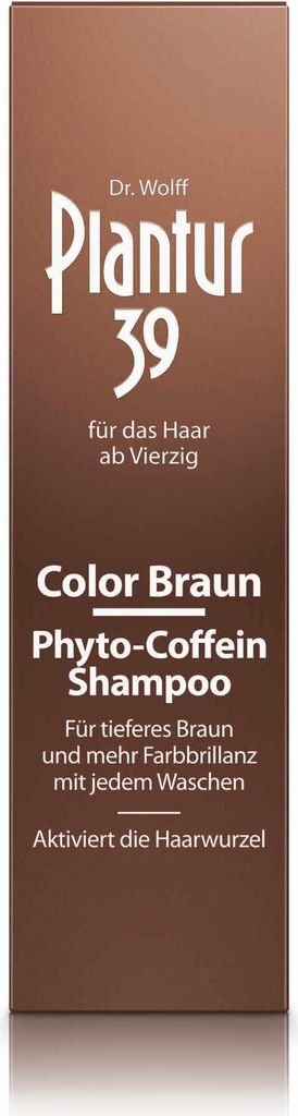 Plantur 39 Color Braun Phyto-Coffein-Shampoo 250 ml Zdjęcie produktu 10