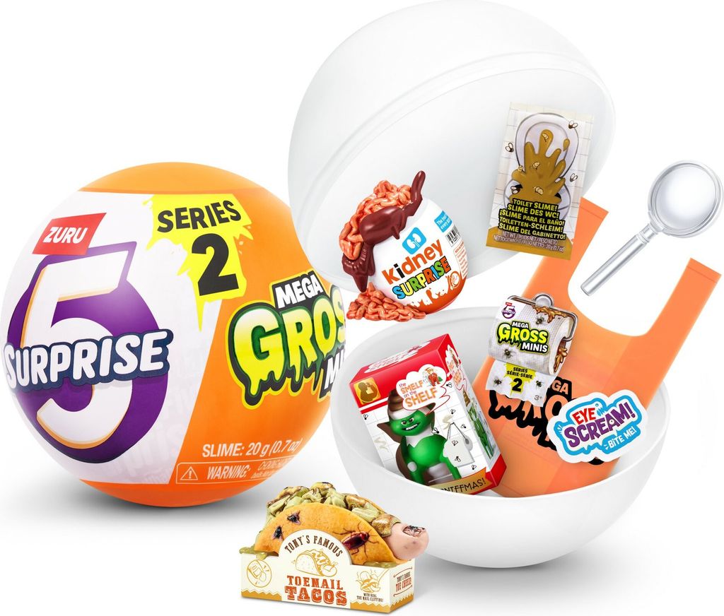 5 Surprise - Mega Gross - Serie 2 - Überraschungskugel Produktbild 