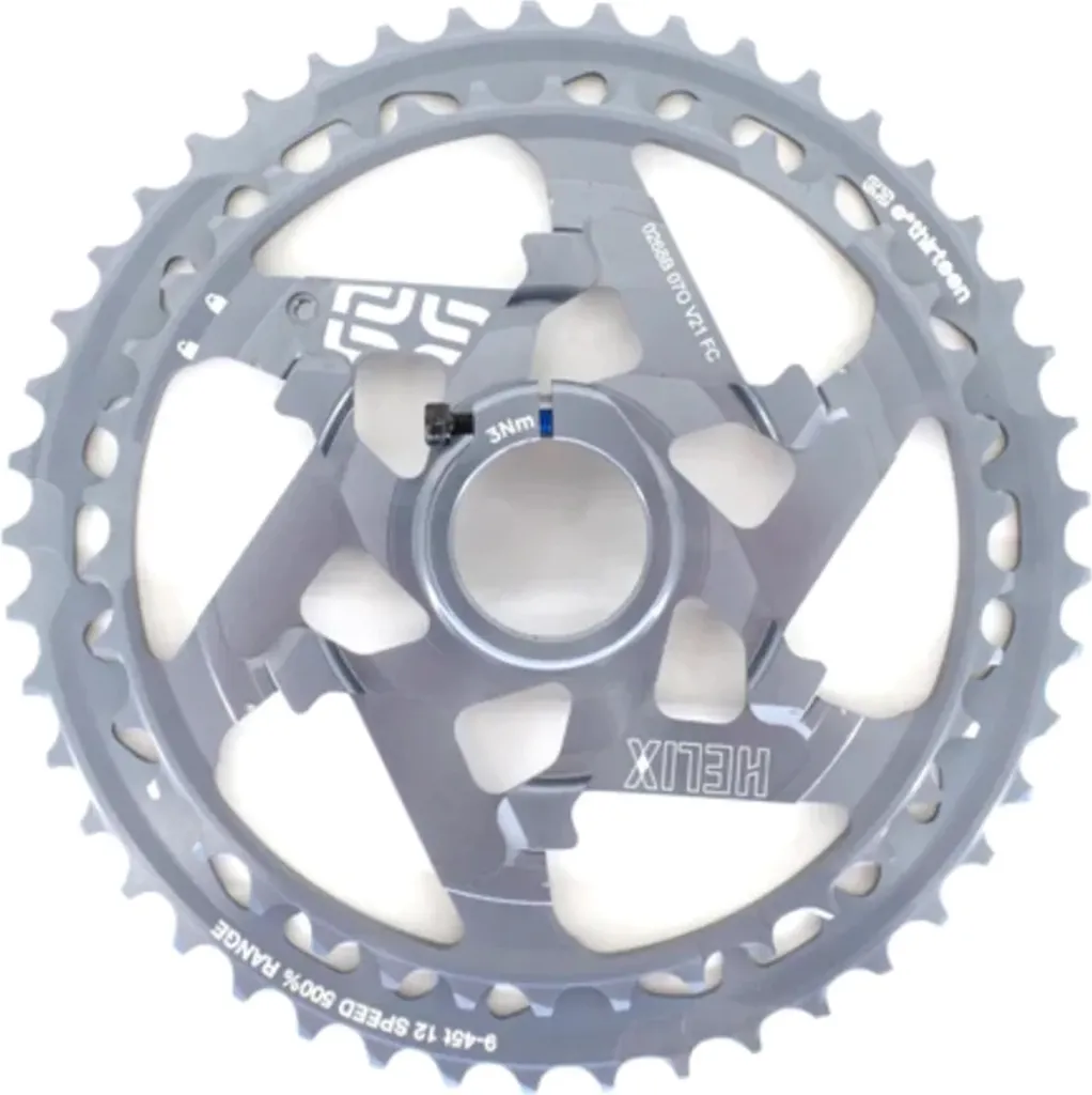 Pignon Helix Race 12 vitesses e*thirteen pour cassette VTT gris