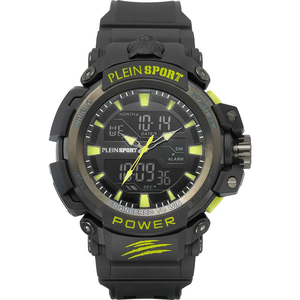 Orologio Digital Plein Sport Nero Collezione Combat Uomo - Originale