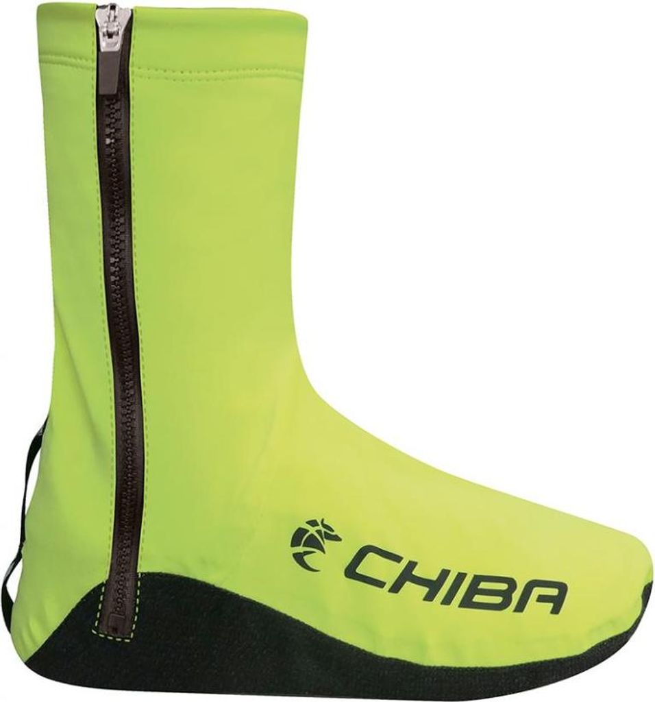 CHIBA Softshell Überschuh - neongelb, wasserdicht, winddicht, atmungsaktiv, G...