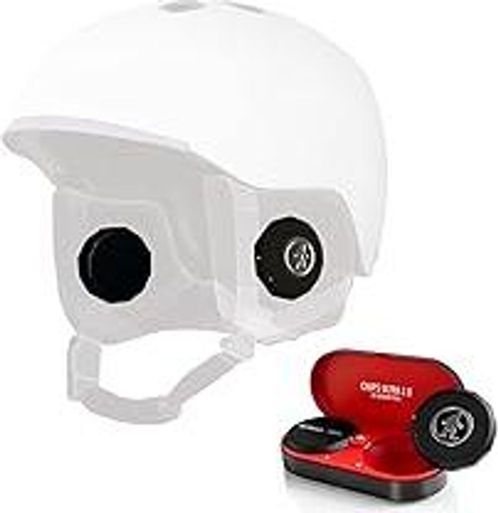 Outdoor Tech Chips Ultra 2.0 - Universal Helmet Audio - Premium Helm Bluetooth Headset - True Wireless Snow Helmet Audio - Easy Touch Controls, Kom...