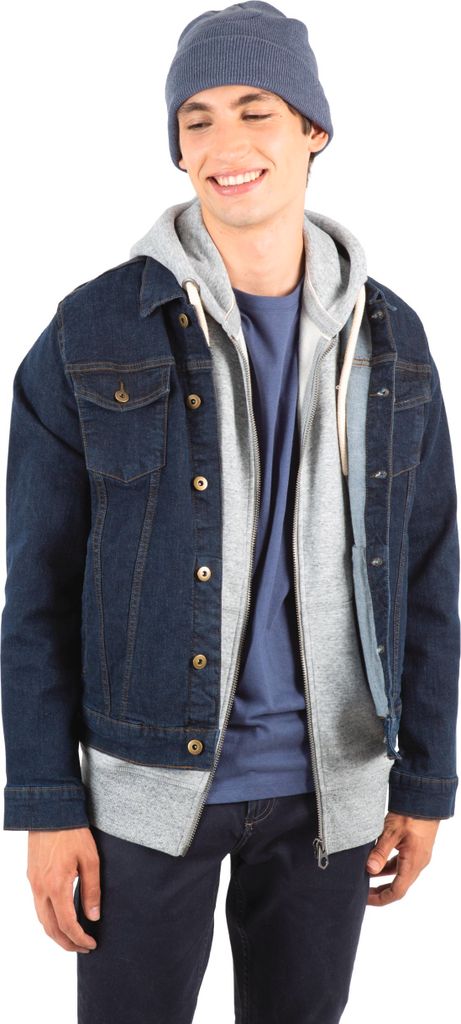 K-Up Herren Mütze Beanie Wintermütze Mütze Fleecemütze Strickmütze, Größe:U, Farbe:Ocean Blue Heather