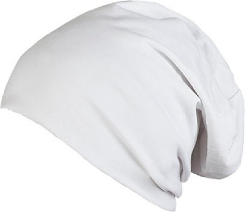 Uni Beanie Damen und Herren, Weiß, One Size Produktbild 
