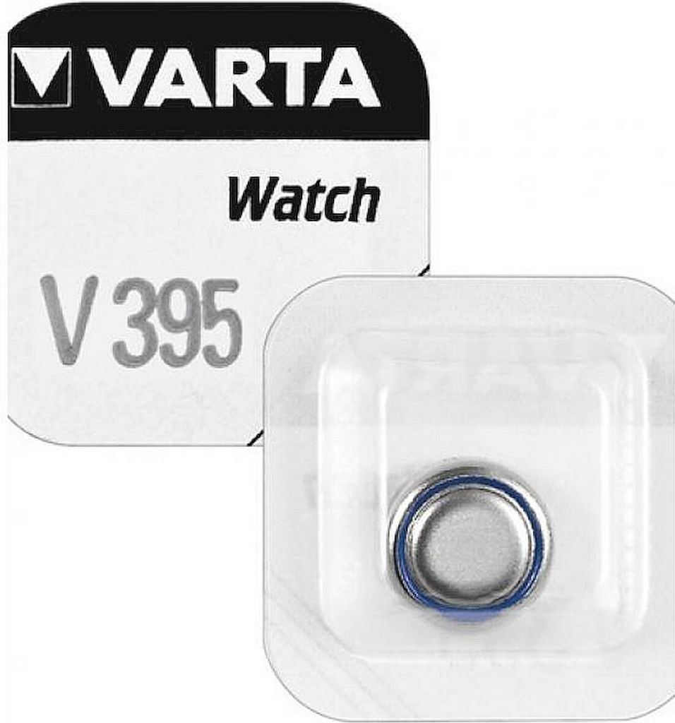 A VARTA watch battery in its packaging.