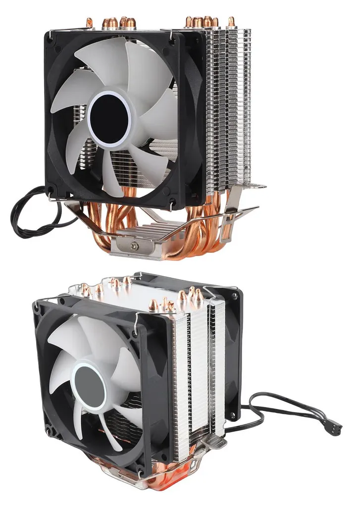 Ventirad CPU Ultra Silencieux RGB - Fini la Surchauffe de votre Processeur
