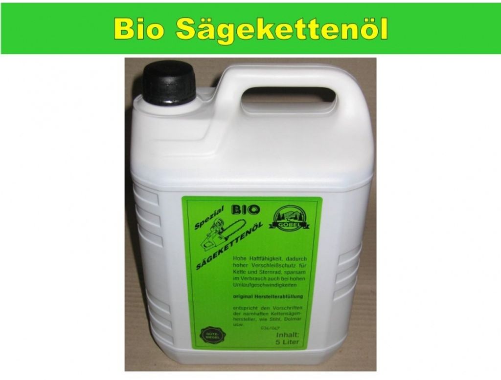 Sägekettenöl hohe Haftfähigkeit 5 Liter