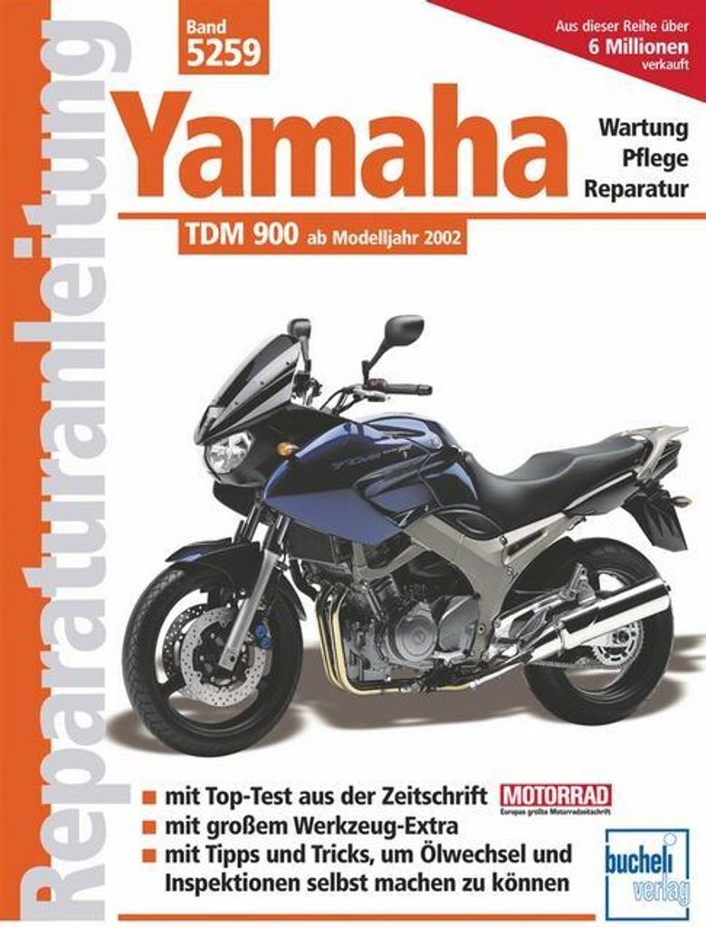 Yamaha TDM 900 ab Modelljahr 2002