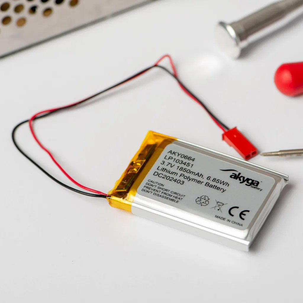 Batterie pour remplacement ou prototype électronique 3.7V 1400mAh LiPo - 3