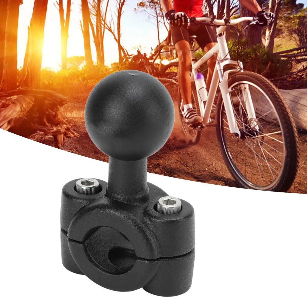 Supporto GPS Moto Sfera 1 Pollice | Base 9-15mm Alluminio CNC