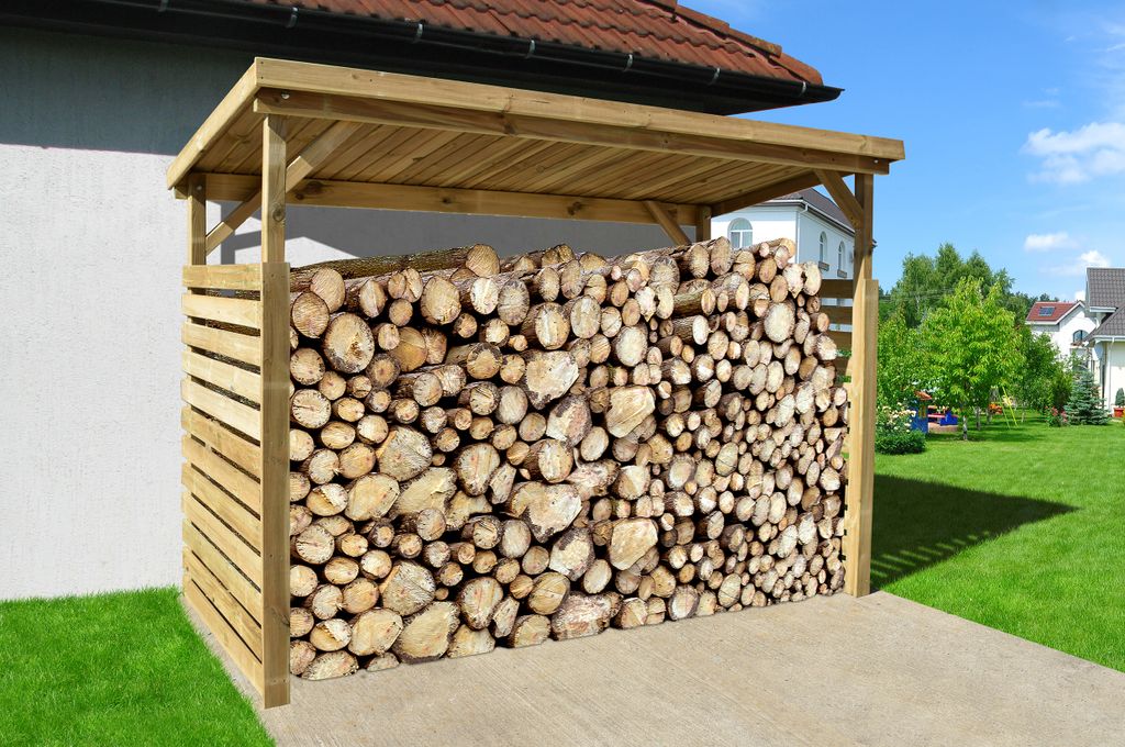 Brennholzlager 663 B Gr.2 B x T x H 310 x 130 x 204 Produktbild 