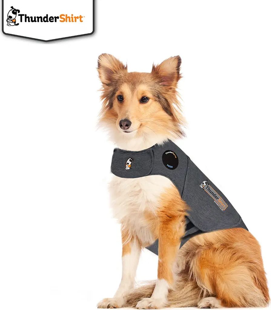 ThunderShirt Beruhigungsweste für Hunde grau XS