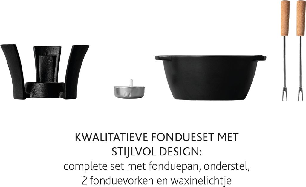 Boska Fondueset Party Mini - Fondue für Käsefondue - Mit Produktbild 6