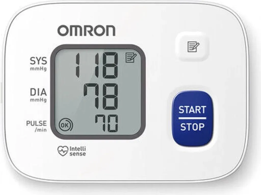 Tensiomètre de Poignet Electronique Omron RS2 avec Grand Écran LCD