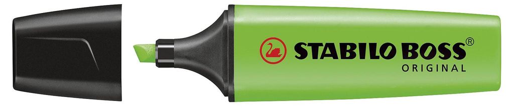 Surligneur - STABILO BOSS ORIGINAL - Stylo simple - vert Image du produit 